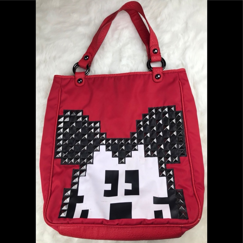 Disney Couture Mickey Mouse Studded Handbag Tote